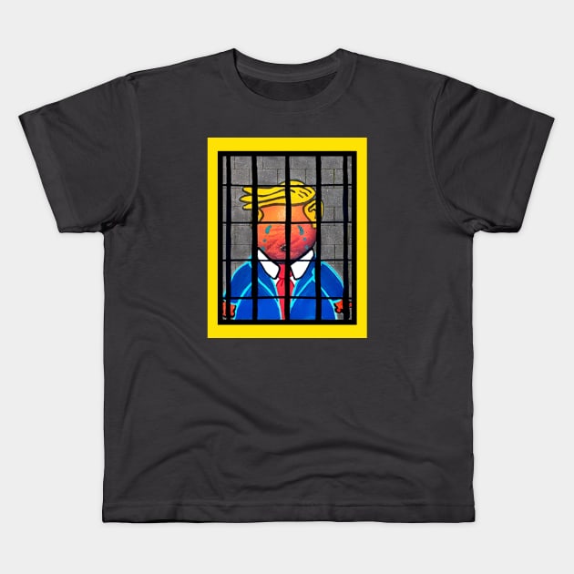 Accountability V Trump (Version 3) Kids T-Shirt by Vandal-A